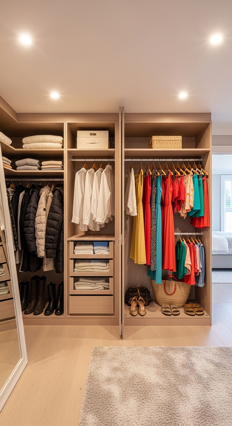 35+ Wardrobe Closet Design & Organization Ideas 17 image 1229