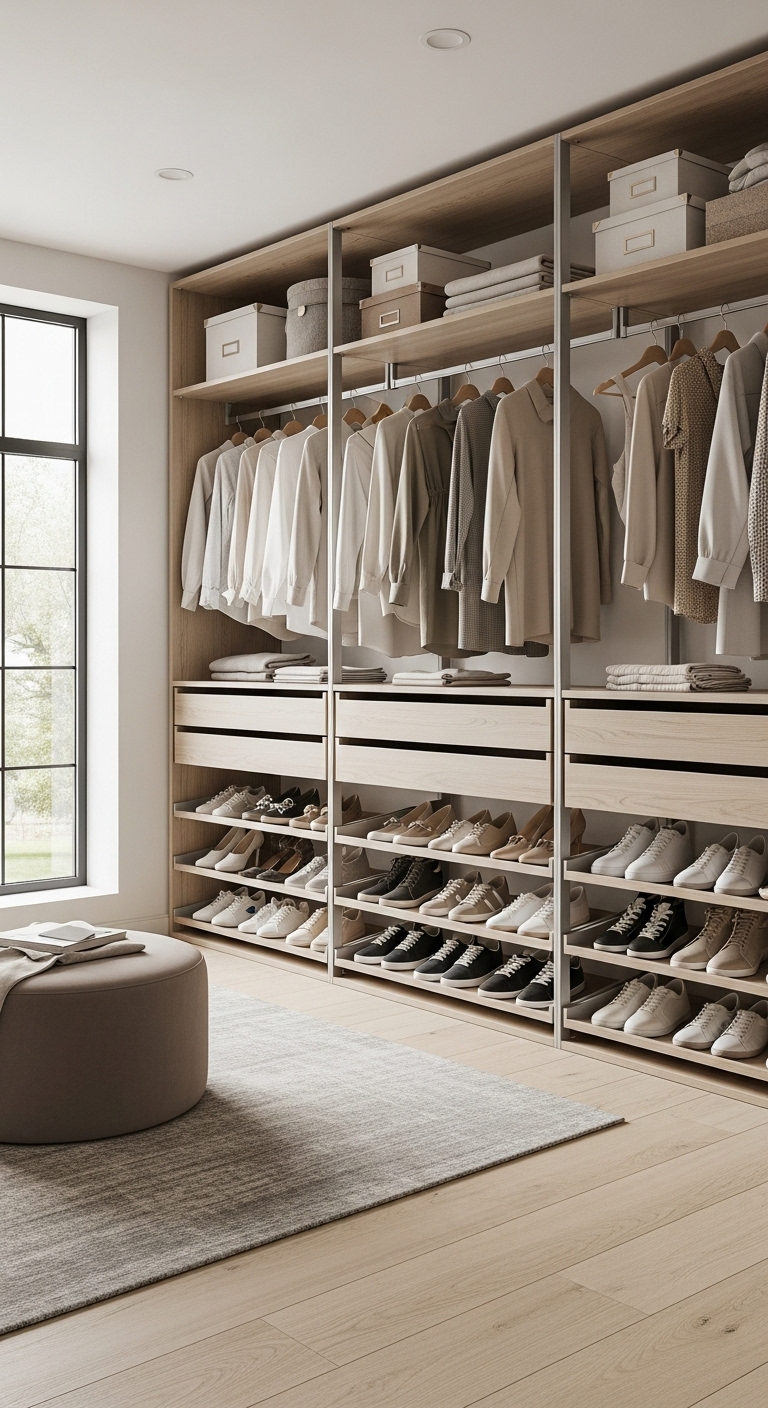 35+ Wardrobe Closet Design & Organization Ideas 22 image 1234