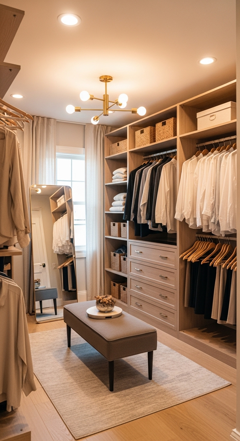 35+ Wardrobe Closet Design & Organization Ideas 30 image 1242