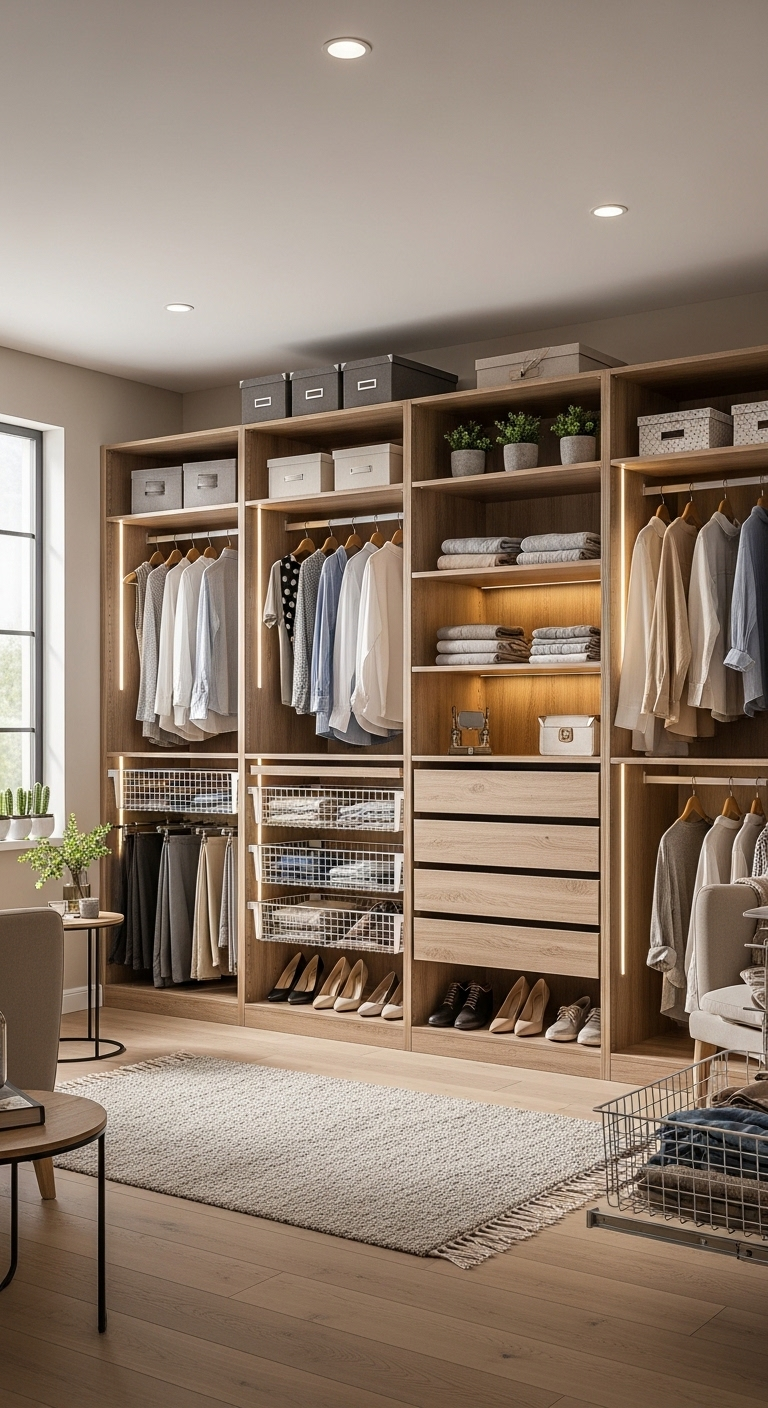 35+ Wardrobe Closet Design & Organization Ideas 32 image 1244