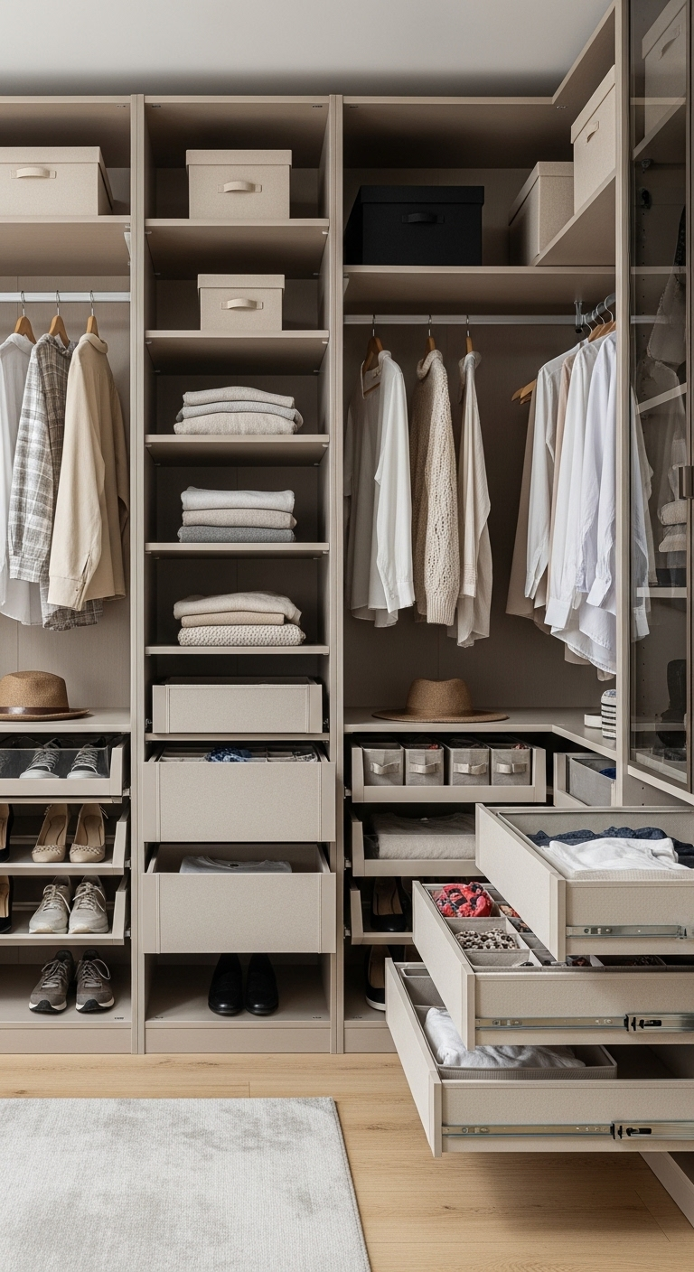 35+ Wardrobe Closet Design & Organization Ideas 35 image 1247