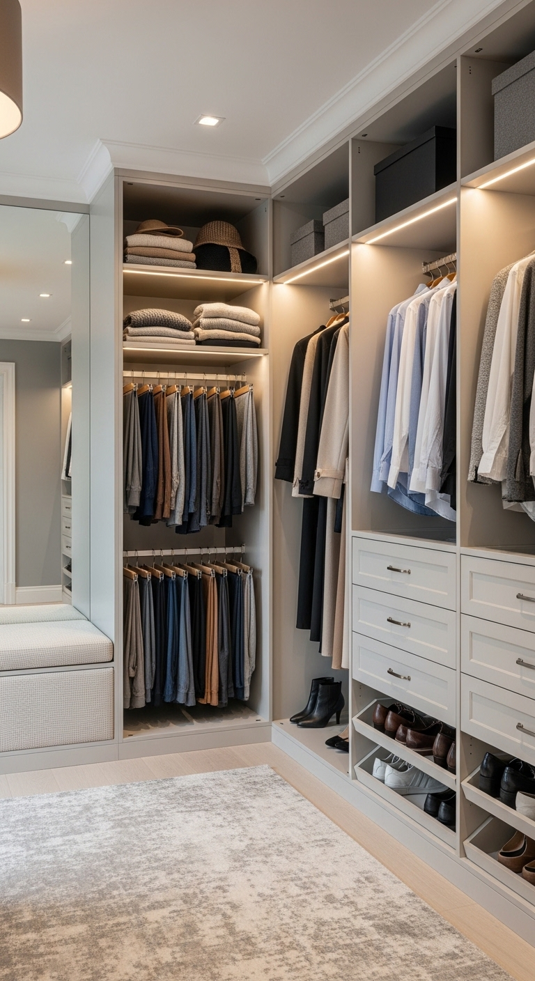 35+ Wardrobe Closet Design & Organization Ideas 37 image 1249