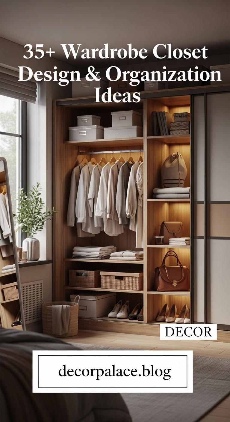 35+ Wardrobe Closet Design & Organization Ideas 2 image 1261