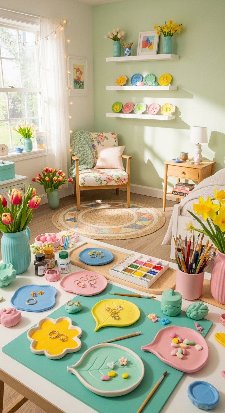 21+fun spring crafts for adults