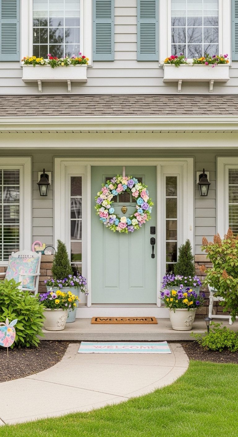 17+ Spring Wreath Ideas 3 image 429