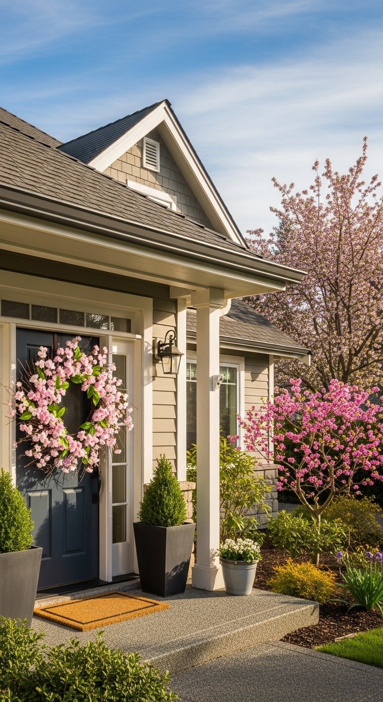 17+ Spring Wreath Ideas 7 image 433