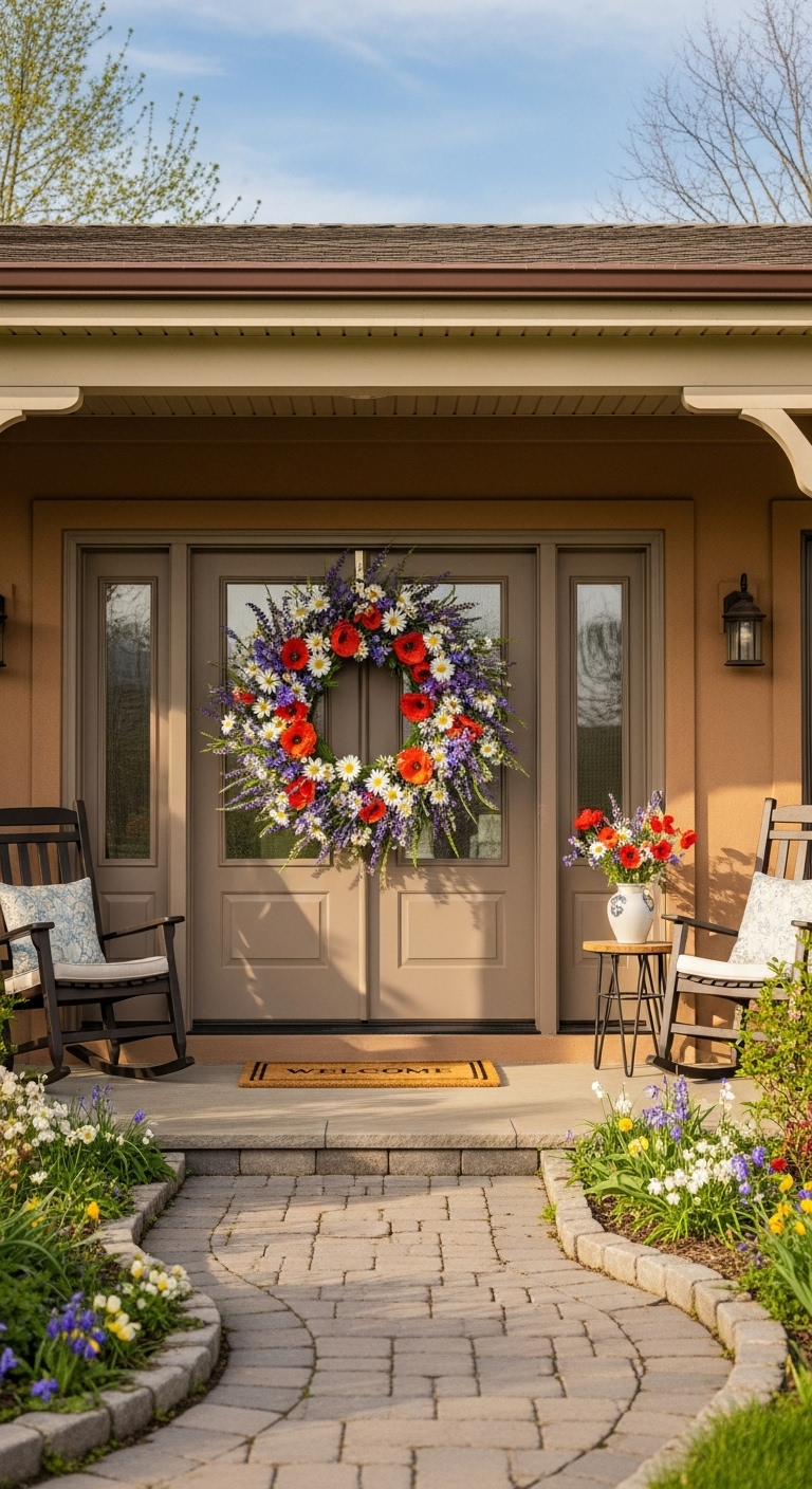 17+ Spring Wreath Ideas 8 image 434