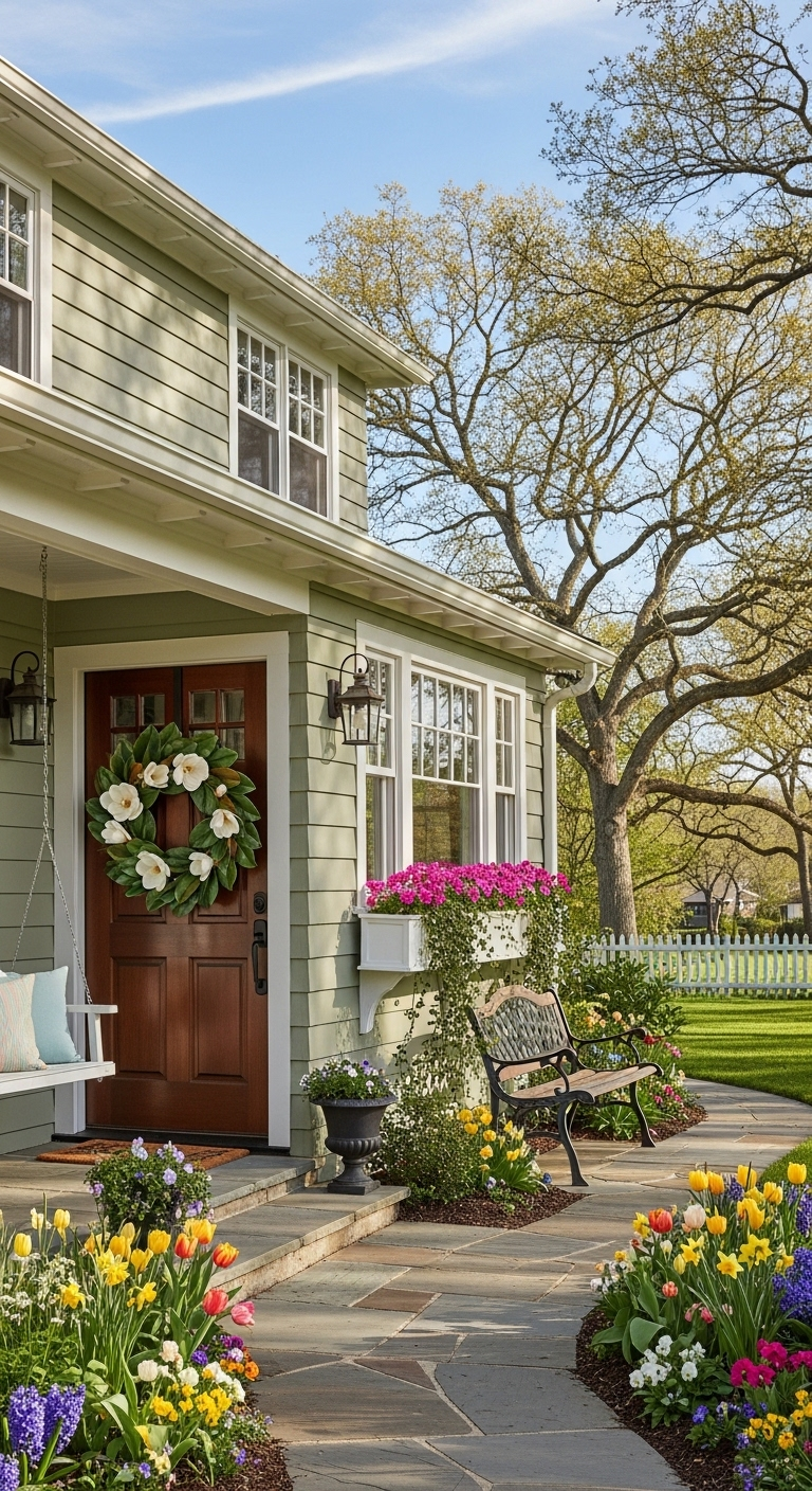 17+ Spring Wreath Ideas 10 image 437