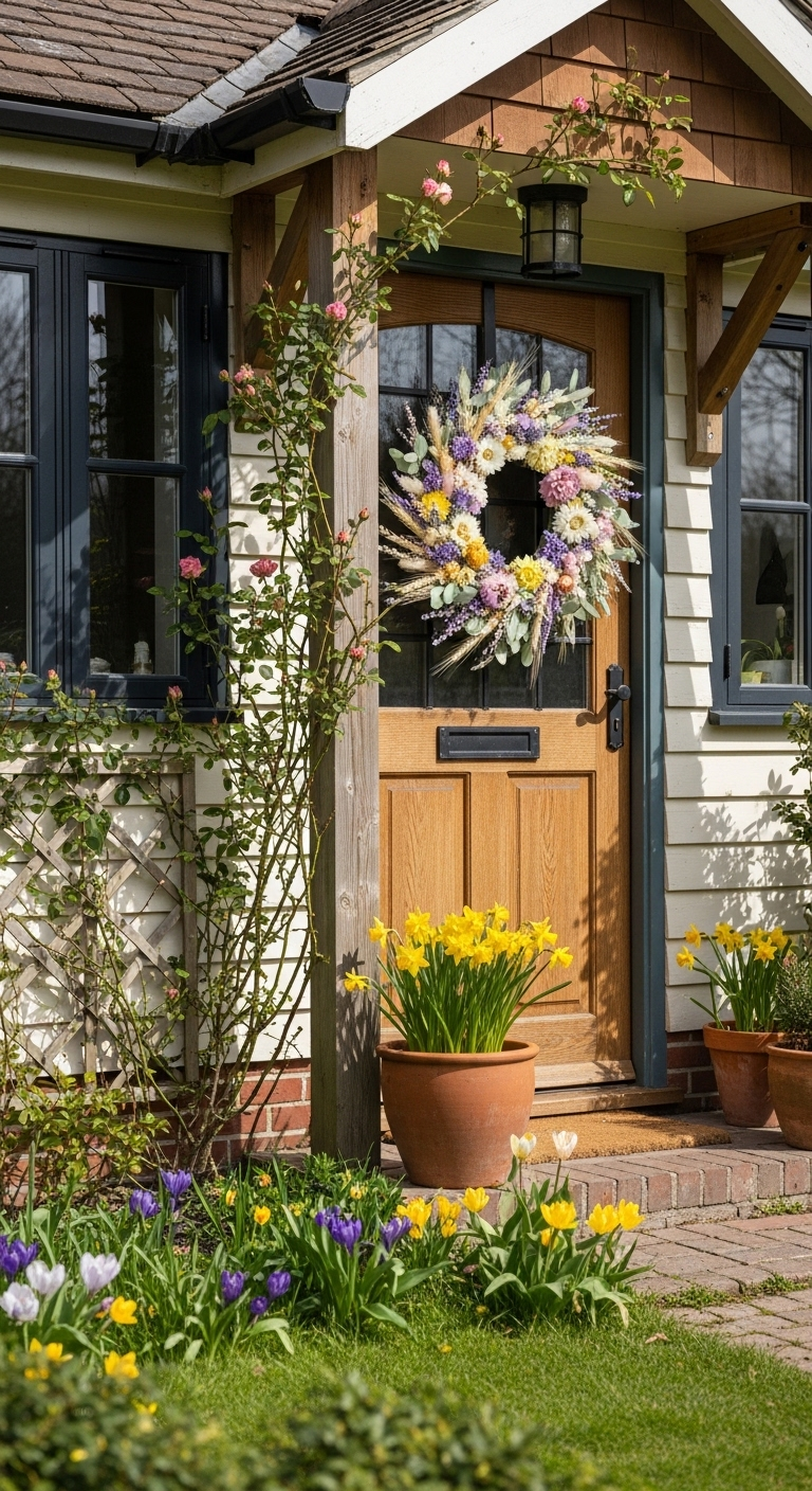 17+ Spring Wreath Ideas 12 image 439