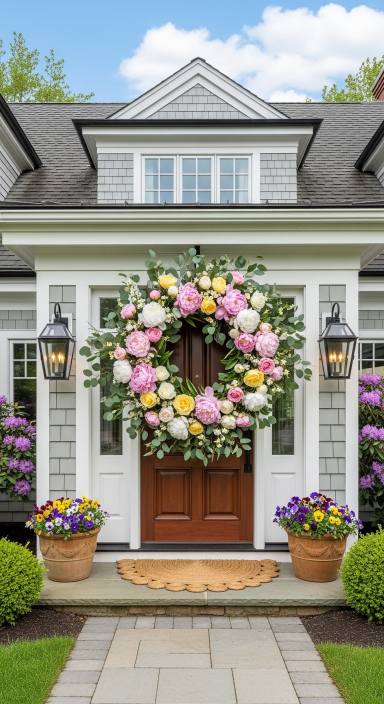 17+ Spring Wreath Ideas 14 image 441