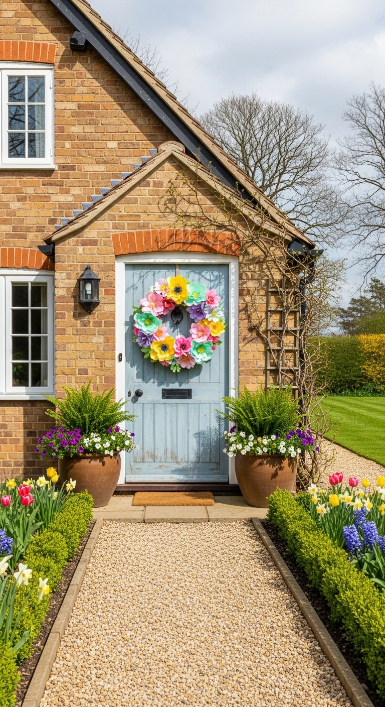 17+ Spring Wreath Ideas 15 image 442