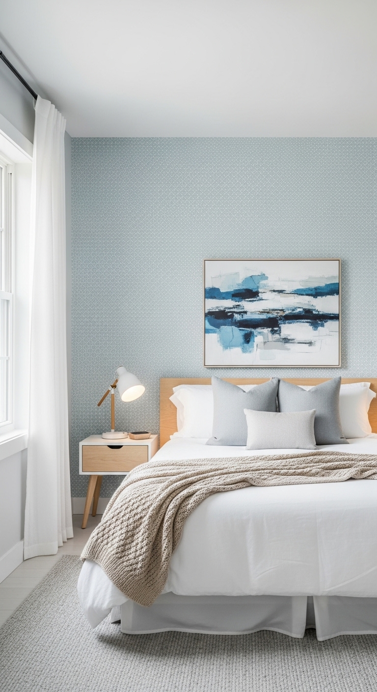 21+ Light Blue Wallpaper Bedroom Ideas 4 image 611