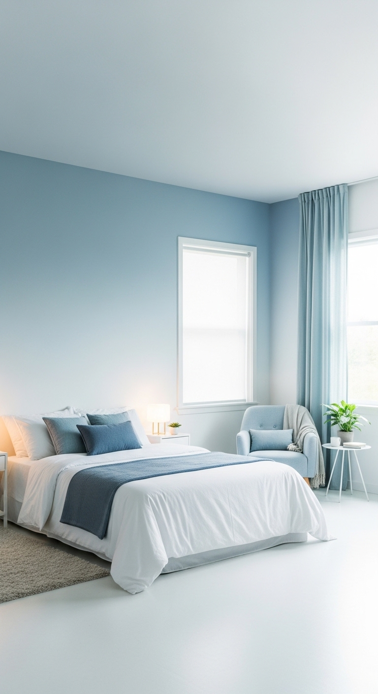 21+ Light Blue Wallpaper Bedroom Ideas 11 image 619