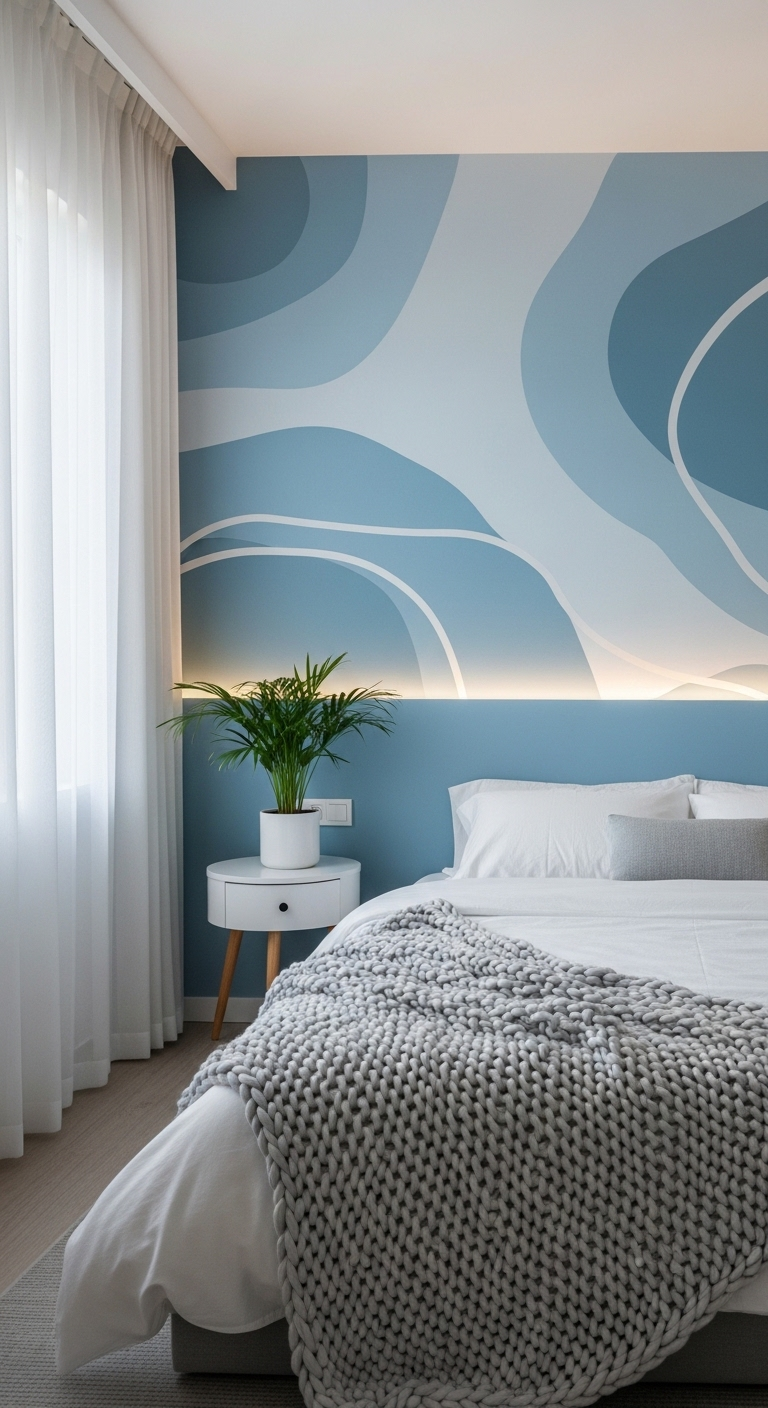 21+ Light Blue Wallpaper Bedroom Ideas 15 image 623