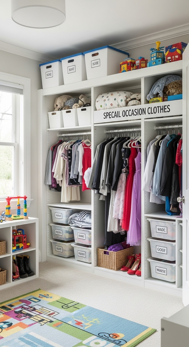 21+ Kids Wardrobe Organization Ideas 15 image 664