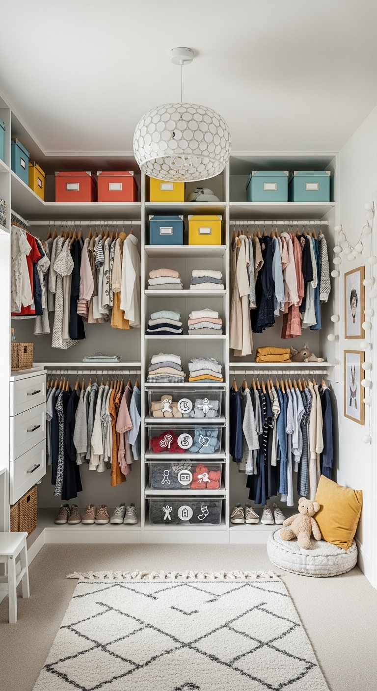 21+ Kids Wardrobe Organization Ideas 22 image 671