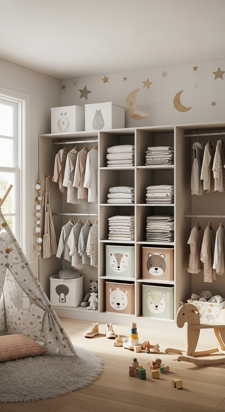 21+ Kids Wardrobe Organization Ideas 23 image 672