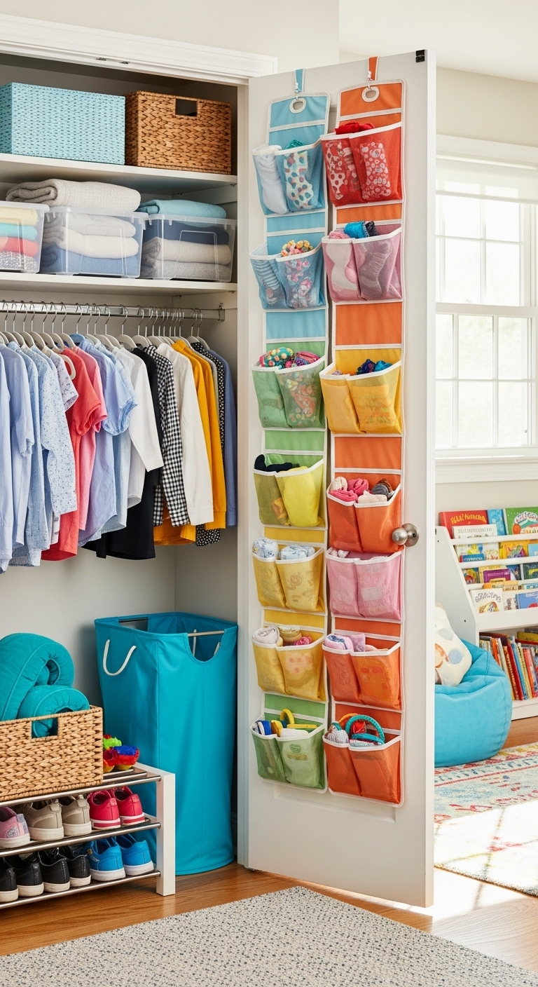 15+ budget friendly kids closet organization hacks 7 image 711