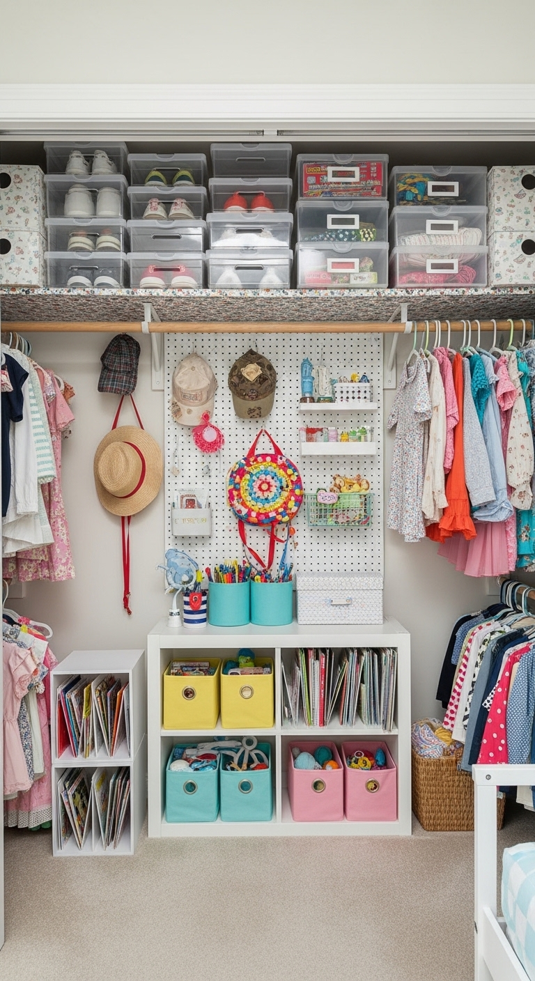 15+ budget friendly kids closet organization hacks 12 image 717