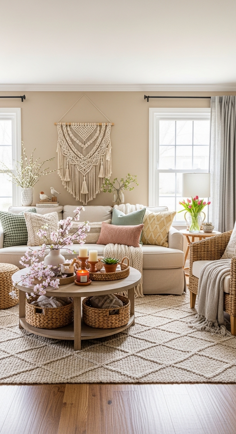 26+ Gorgeous Spring Home Decor Ideas 9 image 774