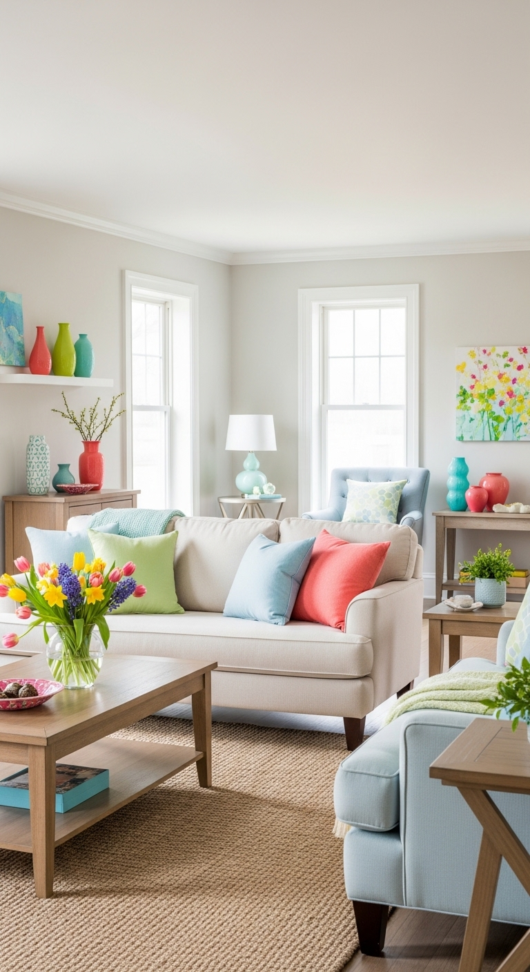 26+ Gorgeous Spring Home Decor Ideas 12 image 777
