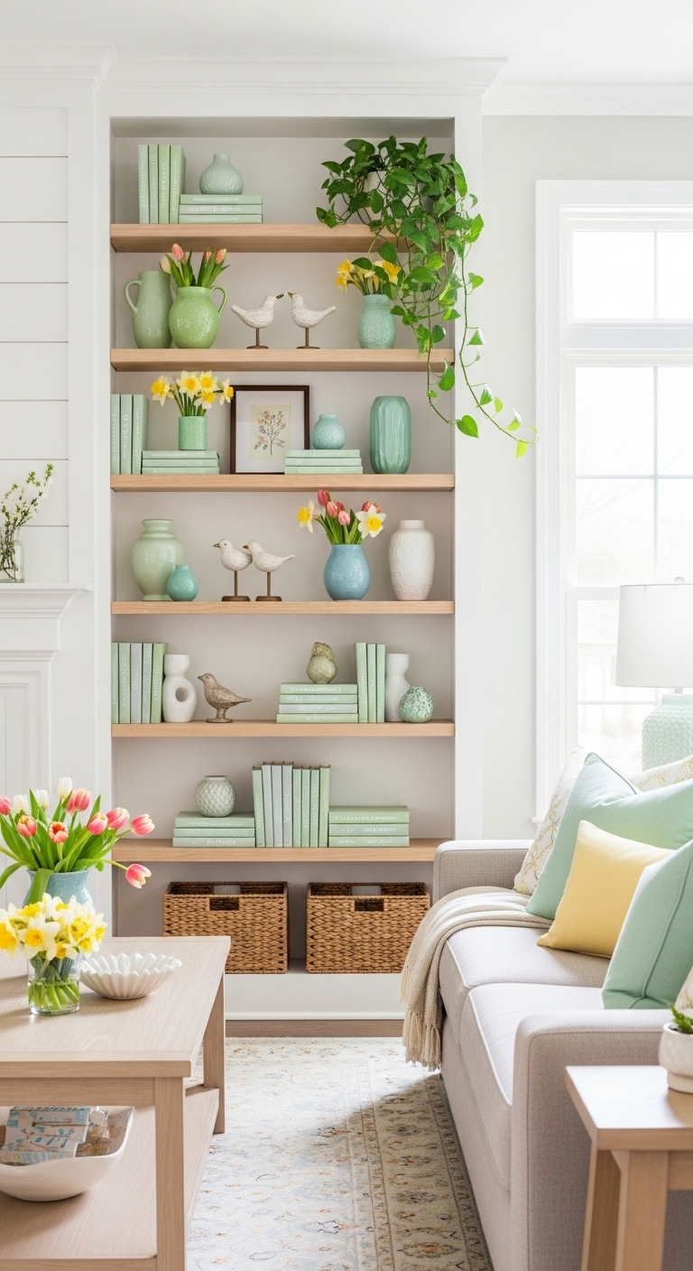 26+ Gorgeous Spring Home Decor Ideas 17 image 782