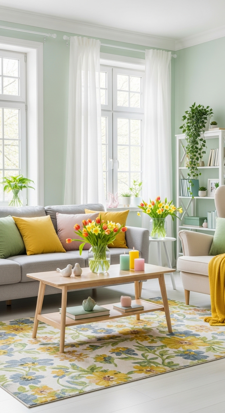 26+ Gorgeous Spring Home Decor Ideas 27 image 793