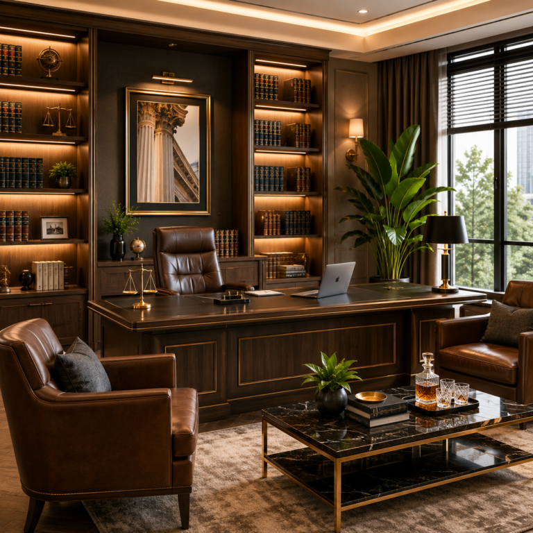 25+ Luxury Lawyer Office Decor Ideas to Elevate Space and Build Client Trust