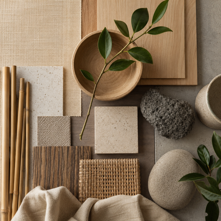 Guide for Sustainable Materials for a Japandi Aesthetic