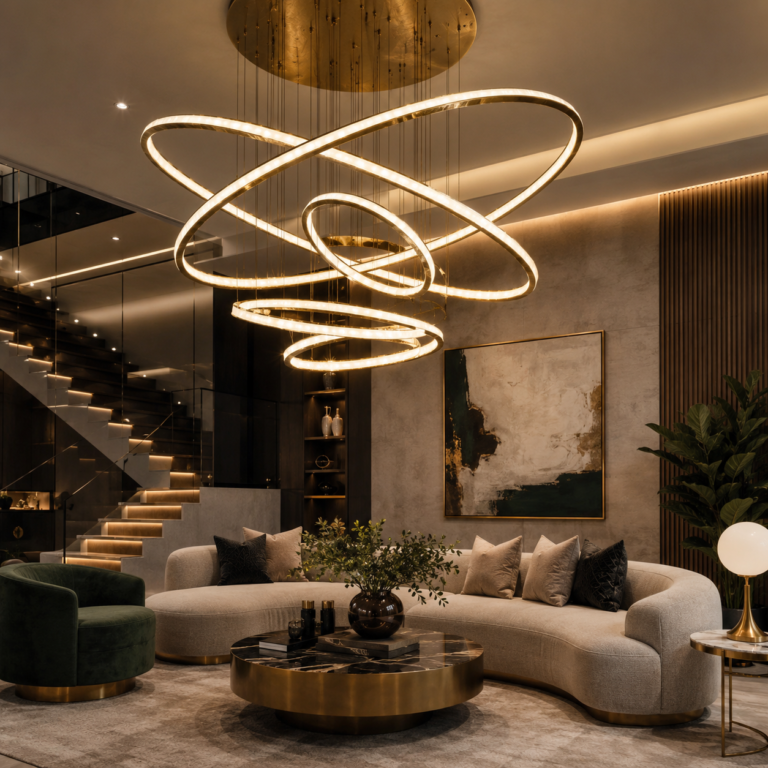 Luxury Statement Lighting Fixtures That Completely Transform Boring Spaces